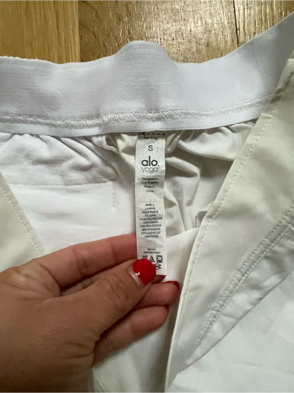 ALO Yoga White Women's Mini Skort